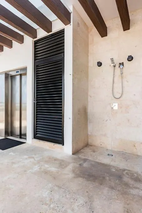 Onebr W Balcony Or Small Studio In Playa Del Carmen, Bbq, Pool Infinite, Whirlpool, Ac, Tv Smart, 200Mb 墨西哥